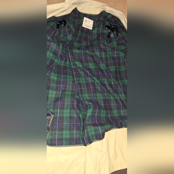 London Fog /VINTAGE  dbl breasted trench coat / khaki / 18 reg - Picture 5 of 16